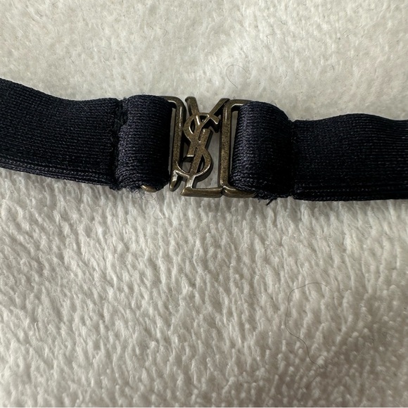 Authentic NWT Saint Laurent Black One-Piece Swimsuit XL - Picture 5 of 12